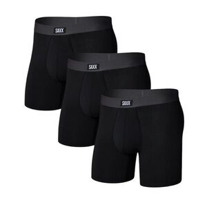 SAXX Essential Cotton Boxer Brief 3 Pac